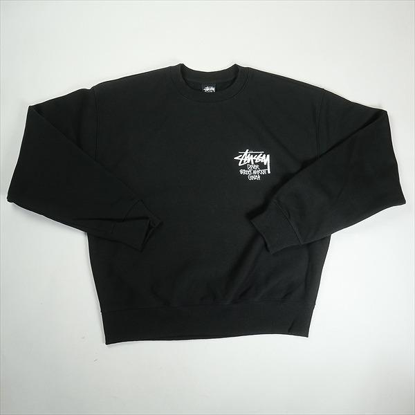 stussy DSMG ブラックスウェット Lサイズ トレーナー DOVER