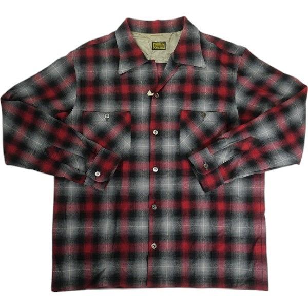 TENDERLOIN テンダーロイン 08AW T-WOOL SHT 長袖シャツ 赤 Size 【M