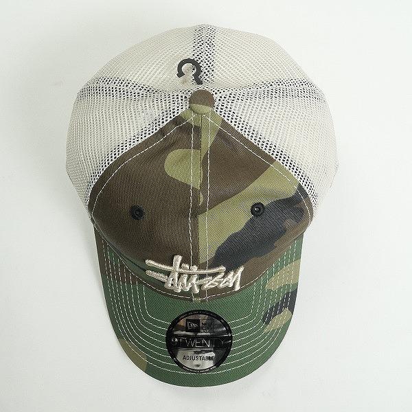 STUSSY ステューシー ×NEW ERA 9TWENTY 25SS BASIC TRUCKER CAP