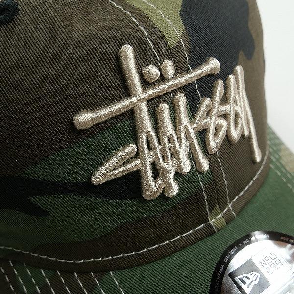 STUSSY ステューシー ×NEW ERA 9TWENTY 25SS BASIC TRUCKER CAP