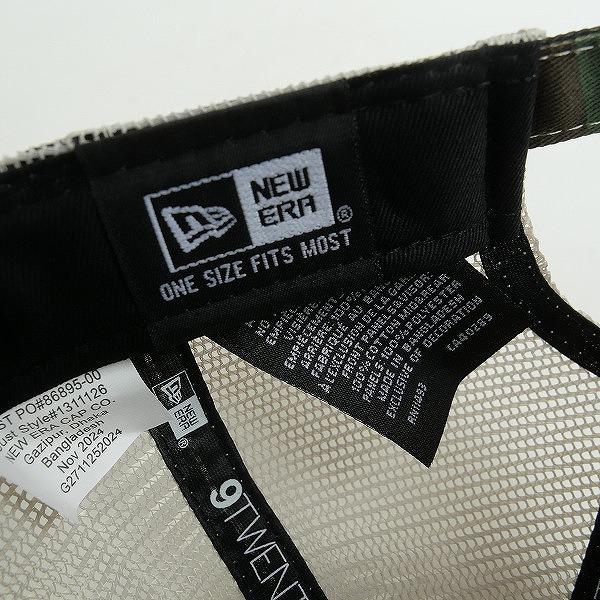 STUSSY ステューシー ×NEW ERA 9TWENTY 25SS BASIC TRUCKER CAP