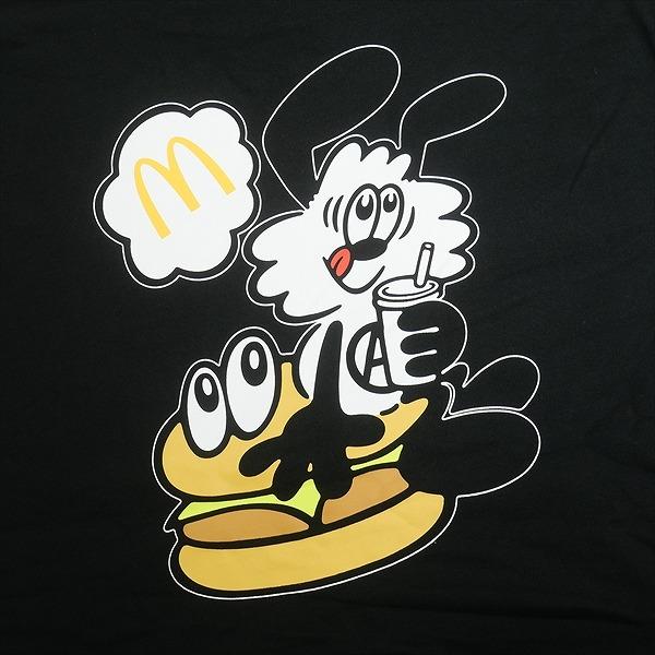 VERDY ヴェルディ ×McDonalds Hoodie Black 上海限定パーカー 黒 Size  