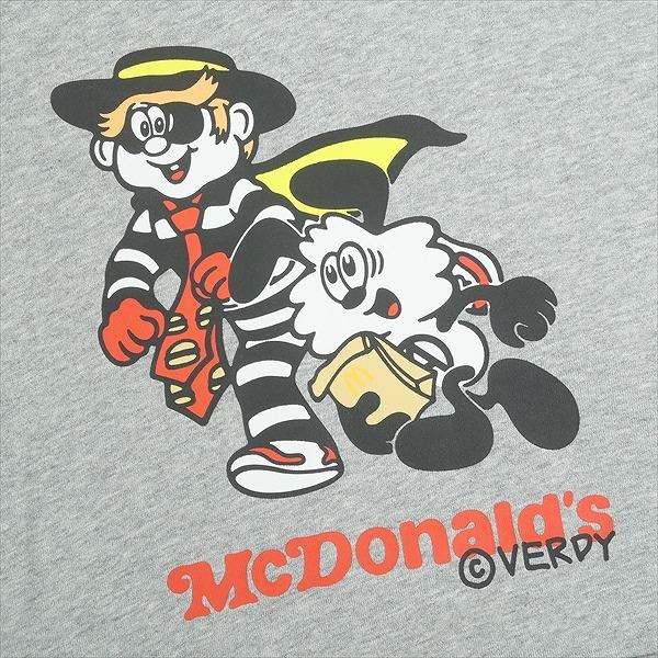 VERDY ヴェルディ ×McDonalds Hoodie Gray 上海限定パーカー 灰 Size 