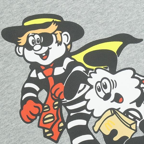 VERDY ヴェルディ ×McDonalds Hoodie Gray 上海限定パーカー 灰 Size 