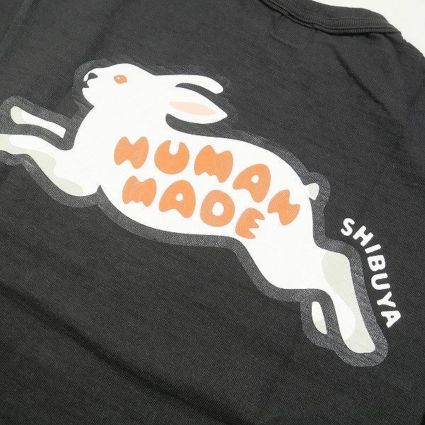 HUMAN MADE 24SS POCKET T-SHIRT SHIBUYA PARCO/RABBIT BLACK 渋谷 