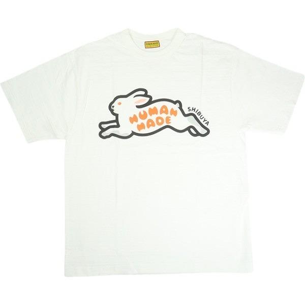 HUMAN MADE 25SS GRAPHIC T-SHIRT SHIBUYA PARCO/RABBIT WHITE 渋谷