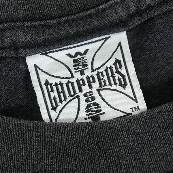 ヴィンテージ West Coast Choppers Red Cross LS Tee ロンT 黒 Size 【L】 【中古品-良い】 【バドワイザー】 20818970