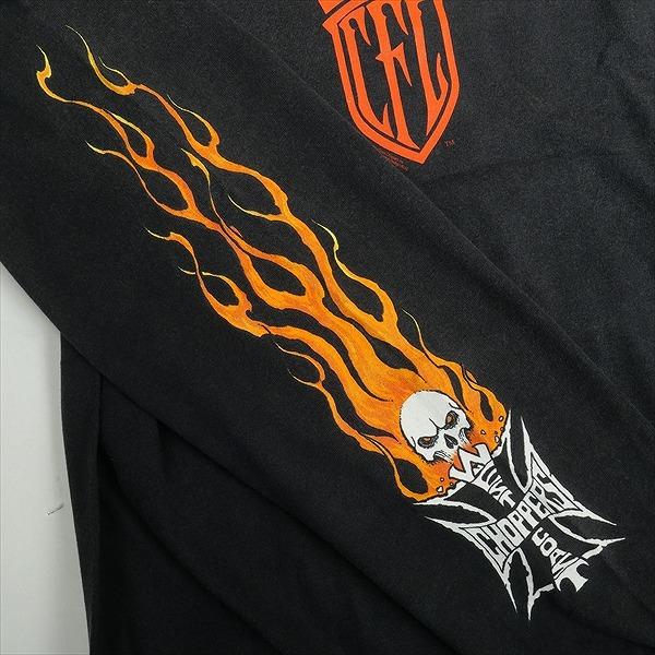 ヴィンテージ West Coast Choppers Red Cross LS Tee ロンT 黒 Size 【L】 【中古品-良い】 【バドワイザー】 20818970
