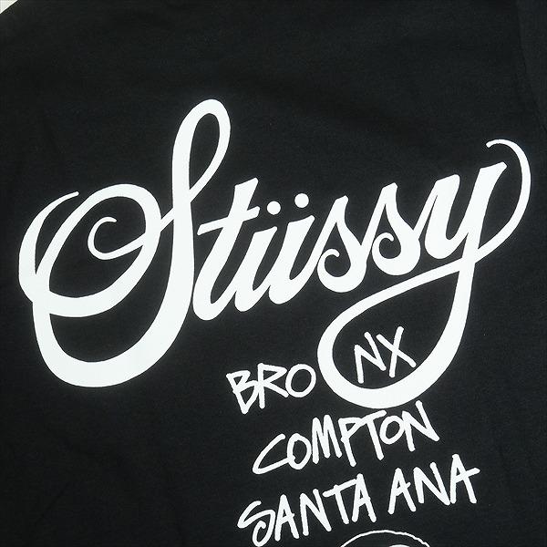 STUSSY ステューシー 25SS WORLD TOUR TEE BLACK Tシャツ 黒 Size 【XL