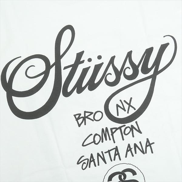 STUSSY ステューシー 25SS WORLD TOUR TEE WHITE Tシャツ 白 Size 【L 