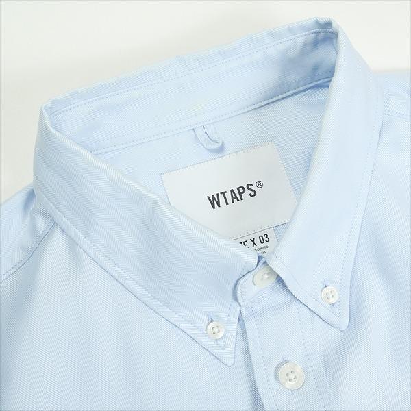 23ss WTAPS REPO 02 SS Shirt 半袖シャツ シャツ　3 WTAPS ダブルタップス 23SS REPO 02 SS 半袖シャツ 青 Size 【L