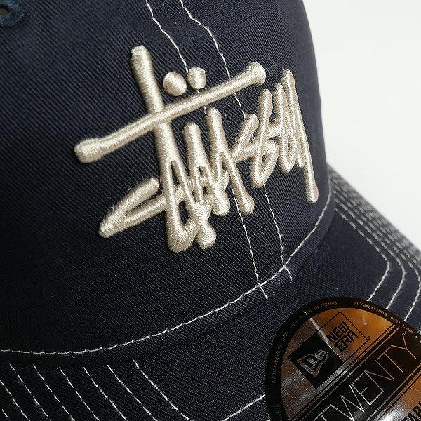 STUSSY ステューシー ×NEW ERA 9TWENTY 25SS BASIC TRUCKER CAP