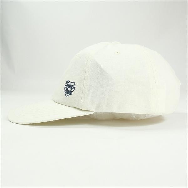 HUMAN MADE ヒューマンメイド 25SS 6PANEL LINEN CAP WHITE HM29GD046