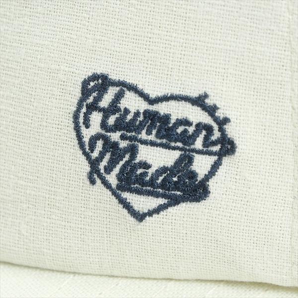 HUMAN MADE ヒューマンメイド 25SS 6PANEL LINEN CAP WHITE HM29GD046