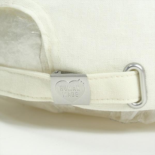 HUMAN MADE ヒューマンメイド 25SS 6PANEL LINEN CAP WHITE HM29GD046