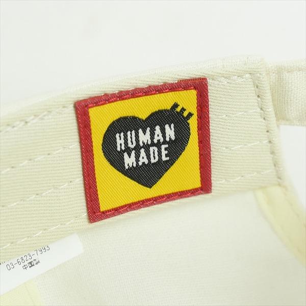 HUMAN MADE ヒューマンメイド 25SS 6PANEL LINEN CAP WHITE HM29GD046