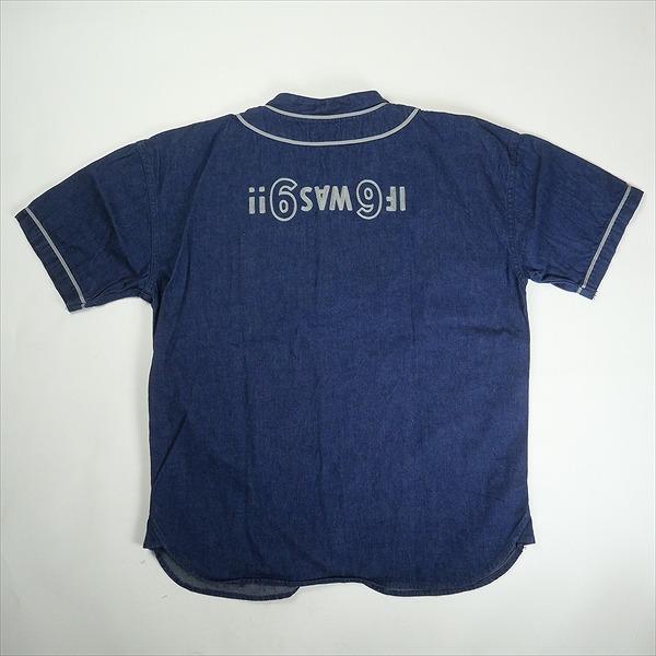 TENDERLOIN テンダーロイン BASEBALL SHT S/S DENIM RH ONE WASH 