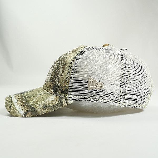 STUSSY ステューシー ×NEW ERA 9TWENTY 25SS BASIC TRUCKER REAL TREE