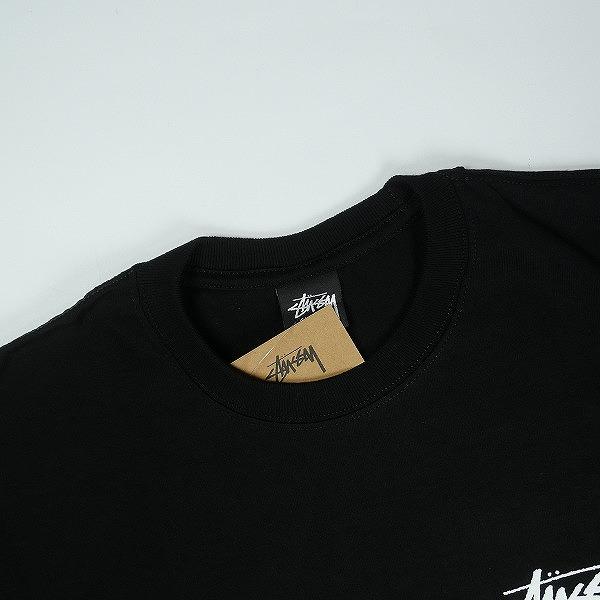 STUSSY ステューシー 25SS STOCK LONDON TEE BLACK ロンドン限定T