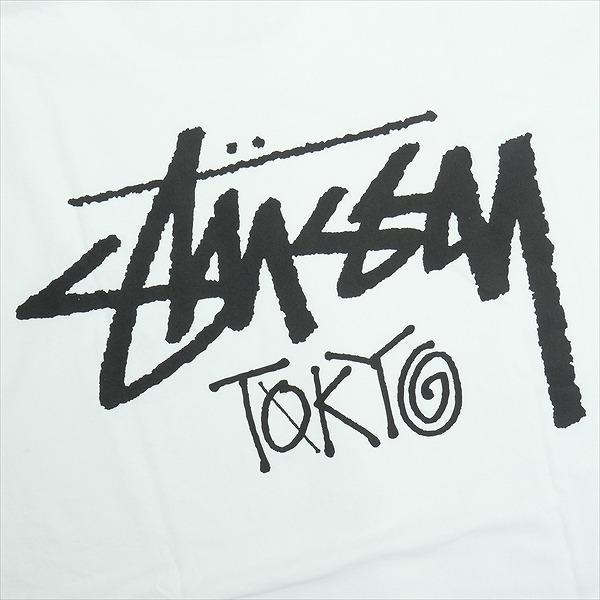STUSSY ステューシー 25SS STOCK TOKYO TEE WHITE 東京限定Tシャツ 白