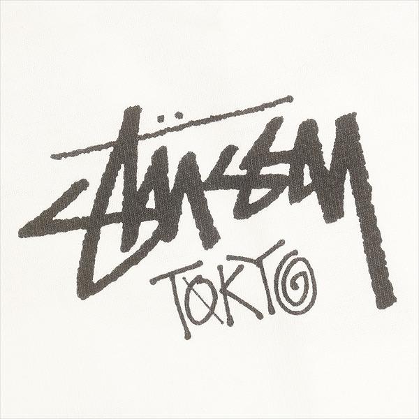STUSSY ステューシー 25SS STOCK TOKYO TEE WHITE 東京限定Tシャツ 白