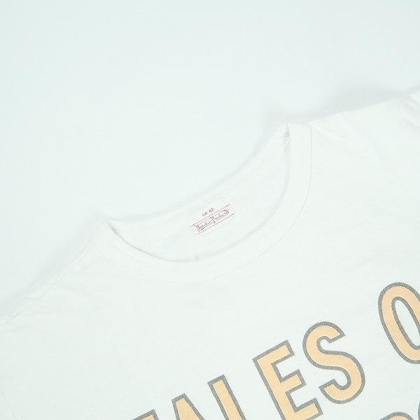 Butcher Products フットボールT ホワイト atlast 42 【公式通販】