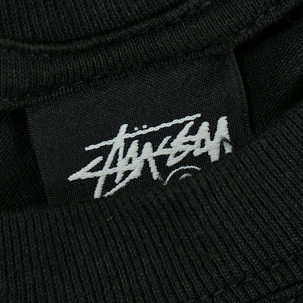 STUSSY ステューシー 25SS SPADE TEE PIGMENT DYED BLACK Tシャツ 黒 