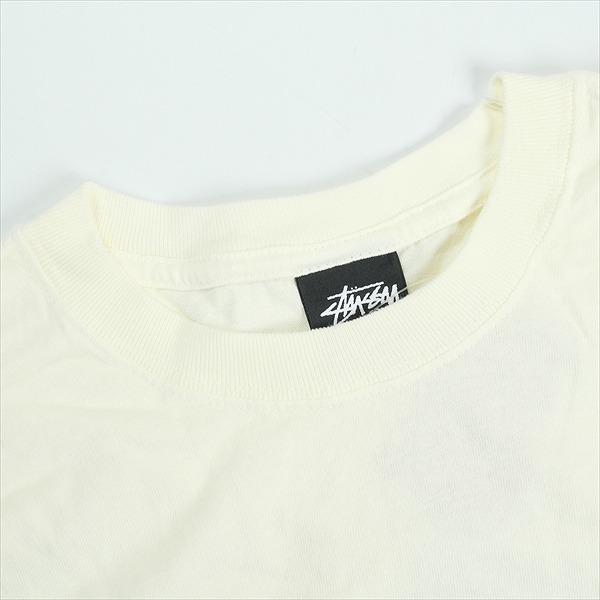 STUSSY ステューシー 25SS SPADE TEE PIGMENT DYED NATURAL Tシャツ 白