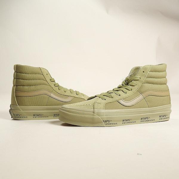 WTAPS ダブルタップス ×VANS OG SK8-HI LX スニーカー オリーブ Size