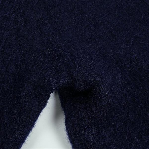 Tenderloin ネイビー Vネックモヘアカーディガン M TENDERLOIN MOHAIR CARDIGAN モヘア カーディガン