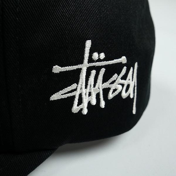 STUSSY ステューシー 25FW MID-DEPTH CHENILLE S SNAPBACK BLACK