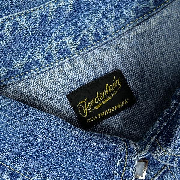 TENDERLOIN テンダーロイン 本店限定 T-WESTERN DENIM SHT デニム
