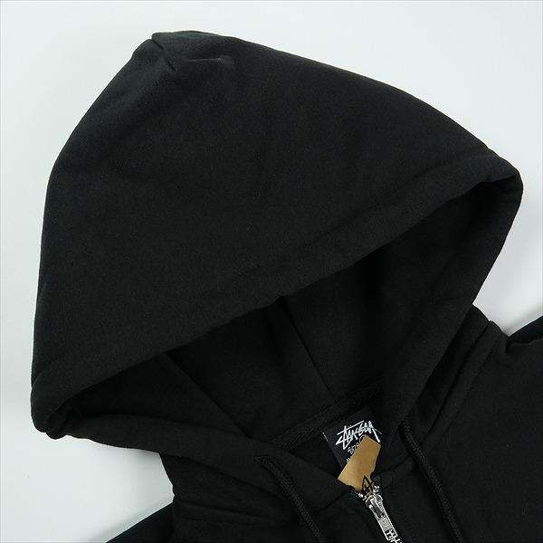 STUSSY ステューシー 25FW CALI GROWN ZIP HOOD BLACK ジップパーカー