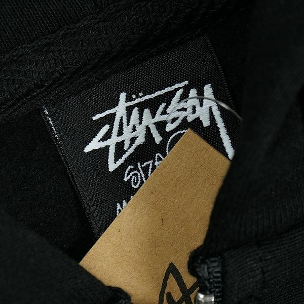 STUSSY ステューシー 25FW CALI GROWN ZIP HOOD BLACK ジップパーカー