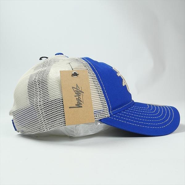 Stüssy トラッカーキャップ 青/白 楽天市場】ステューシー STUSSY キャップ 帽子 Big 4 Trucker Cap