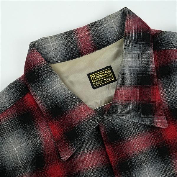 TENDERLOIN テンダーロイン 08AW T-WOOL SHT 長袖シャツ 赤 Size 【S