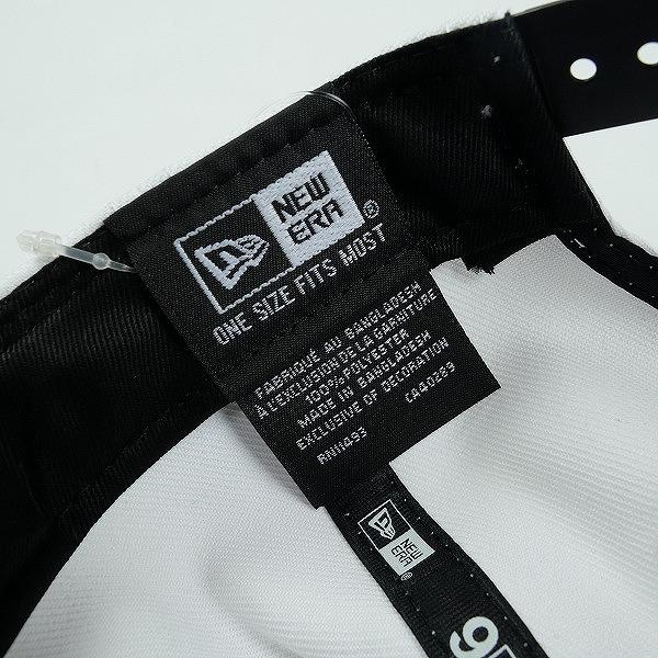 STUSSY ステューシー 25FW NEW ERA 9FORTY BASIC SNAPBACK White/Black
