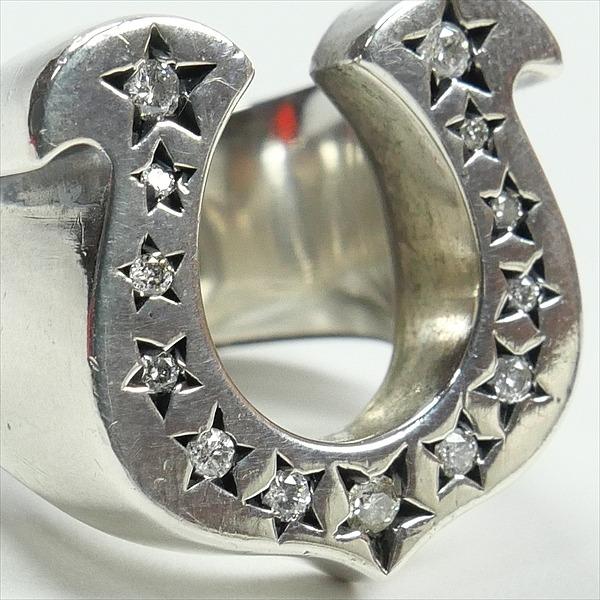 TENDERLOIN H.Sリング　リサイズ10号 TENDERLOIN テンダーロイン H.S RING SILVER/STONE ホースシューリング