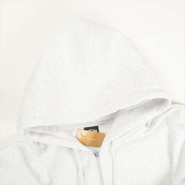STUSSY ステューシー STOCK TOKYO ZIP HOOD ASH HEATHER 東京限定