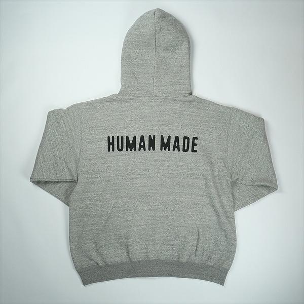 HUMAN MADE ヒューマンメイド 25AW CLASSIC ZIP-UP SWEAT HOODIE GRAY