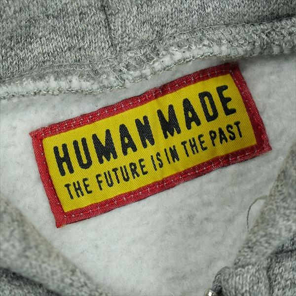 HUMAN MADE ヒューマンメイド 25AW CLASSIC ZIP-UP SWEAT HOODIE GRAY