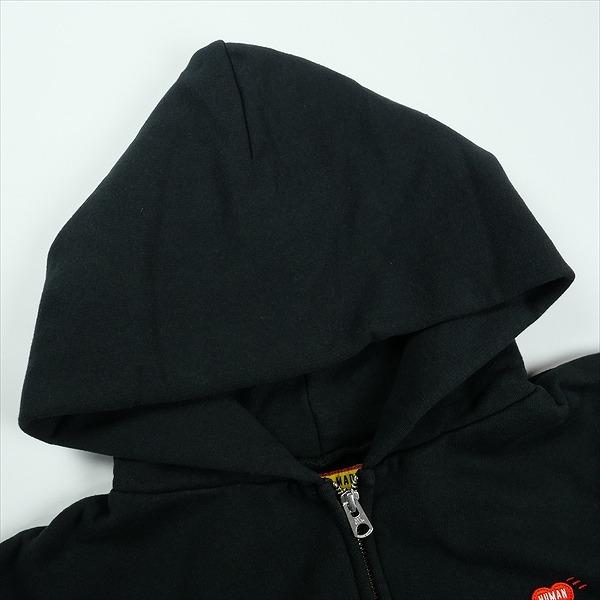 HUMAN MADE ヒューマンメイド 25AW CLASSIC ZIP-UP SWEAT HOODIE BLACK