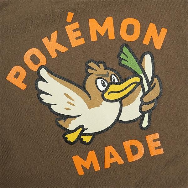 HUMAN MADE ヒューマンメイド ×POKEMON 25AW HEAVYWEIGHT HOODIE BROWN