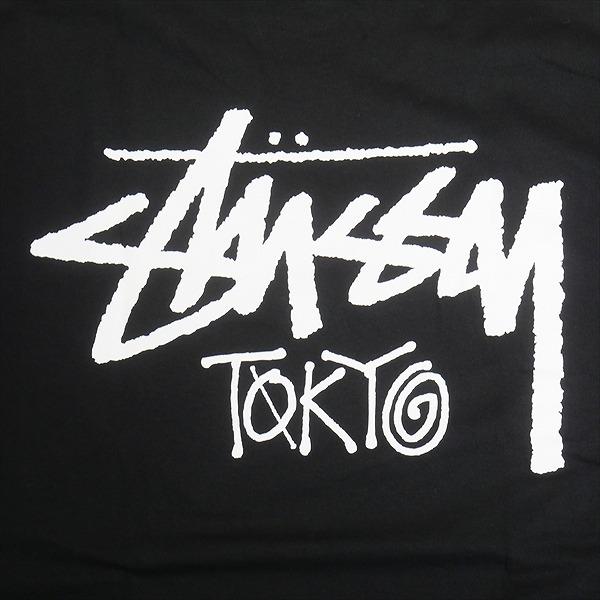 STUSSY ステューシー STOCK TOKYO TEE BLACK 東京限定Tシャツ 黒 Size