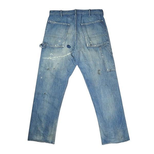 SAINT MICHAEL セント マイケル 24SS DENIM PANTS PAINTER INDIGO