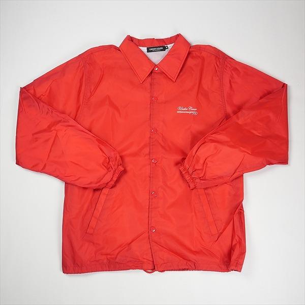 【試着のみ】アンダーカバー コーチジャケット U UNDERCOVER アンダーカバー Uロゴコーチジャケット 赤 Size 【M