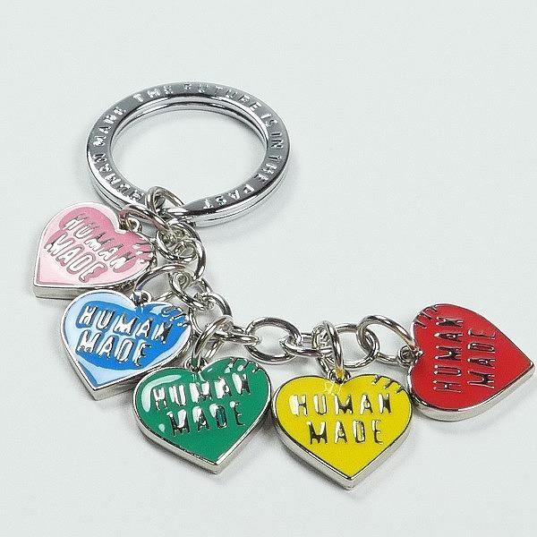 ヒューマンメイド ハート キーホルダー 全色セット　HUMAN MADE 5色セット HUMAN MADE HEART KEYRING キーホルダー HUMAN MADE HEART