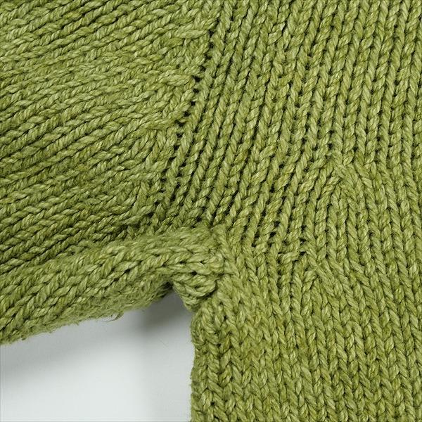 TENDERLOIN テンダーロイン V NECK COTTON KNIT OLIVE ニット オリーブ