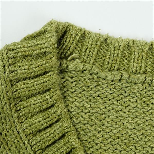 TENDERLOIN テンダーロイン V NECK COTTON KNIT OLIVE ニット オリーブ