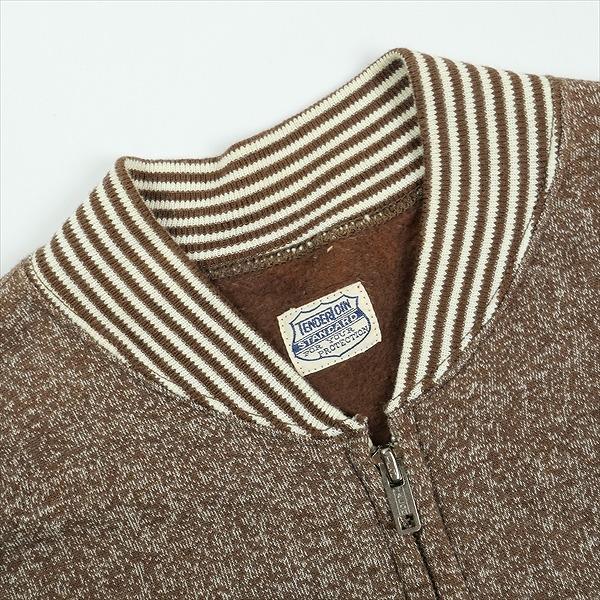TENDERLOIN テンダーロイン T-SWEAT ZIP ジップスウェット 茶 Size 【S